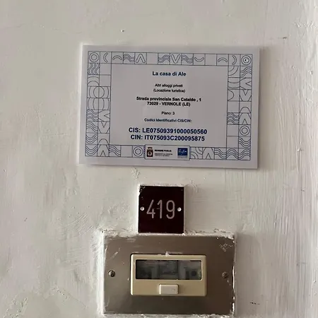 La Casa Di Ale Apartment *